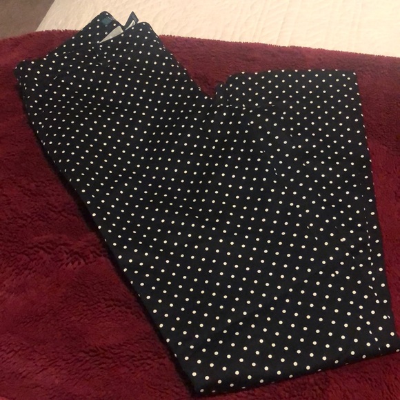 Ralph Lauren Black and White Ankle Pant - Picture 1 of 3